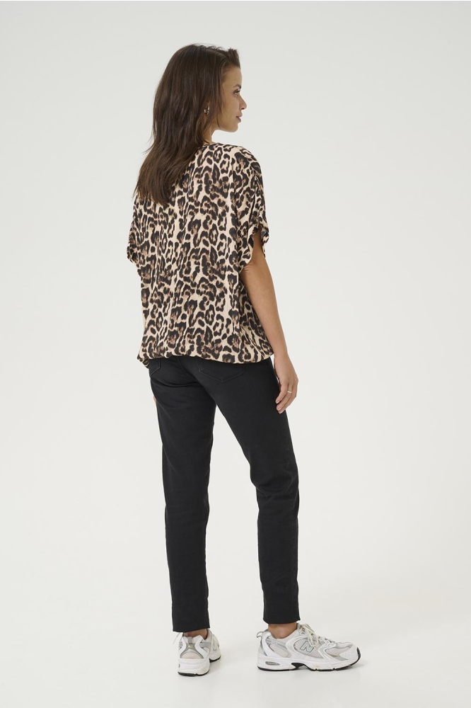 KAMBER SL PRINTED 10508257 107281 NATUREL LEOPARD PRINT
